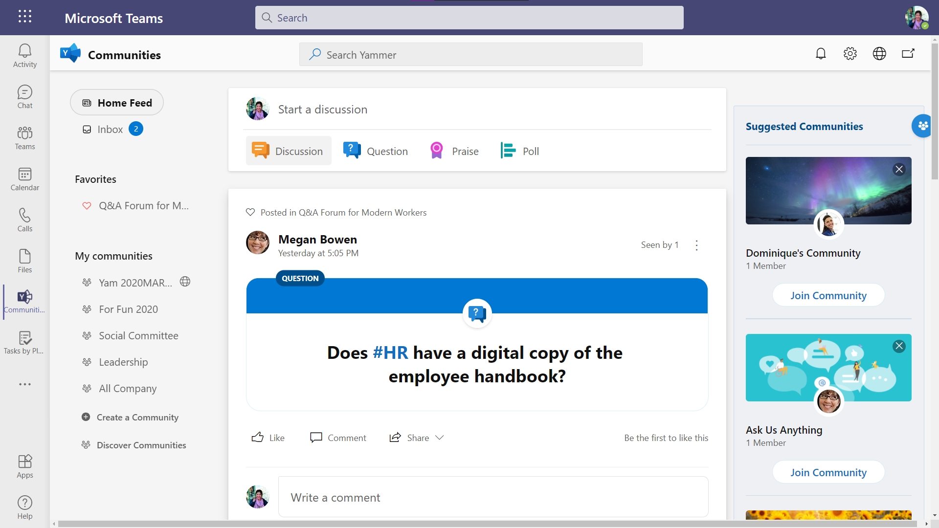 How to Create a Q&A Forum in Office 365