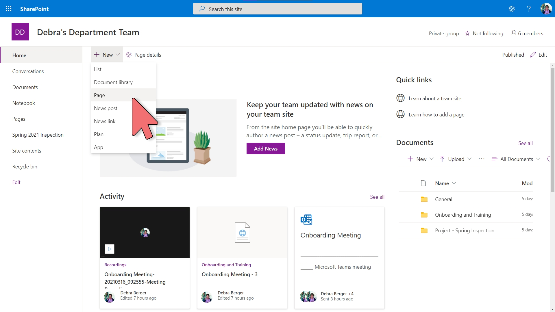 Yammer - Embed in SharePoint – 1
