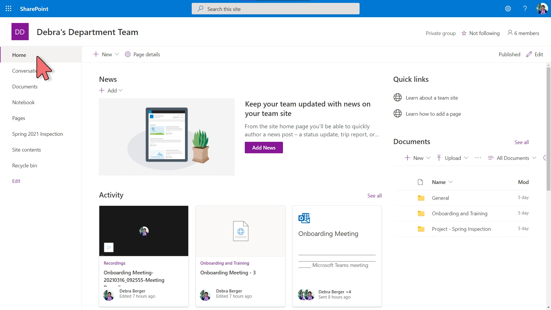 Yammer - Embed in SharePoint